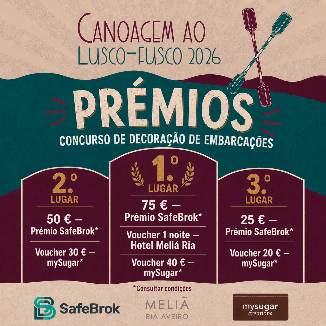 Prémios do Concurso de Decoração de Embarcações do Aveiro ao Lusco Fusco 2026